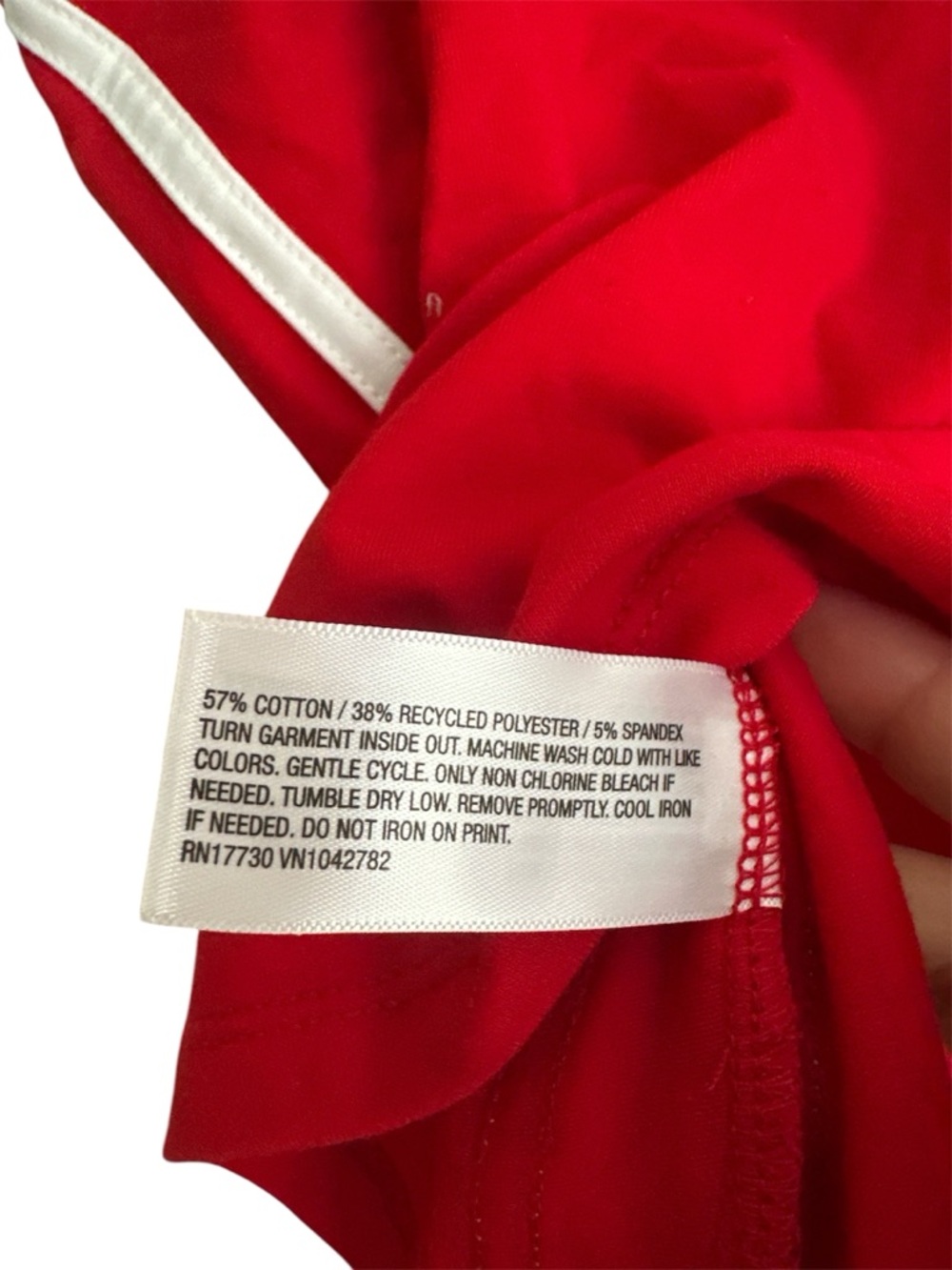 “American Football” Women’s Game Day Red Scoopneck Graphic Camisole NWT - Picture 4 of 5